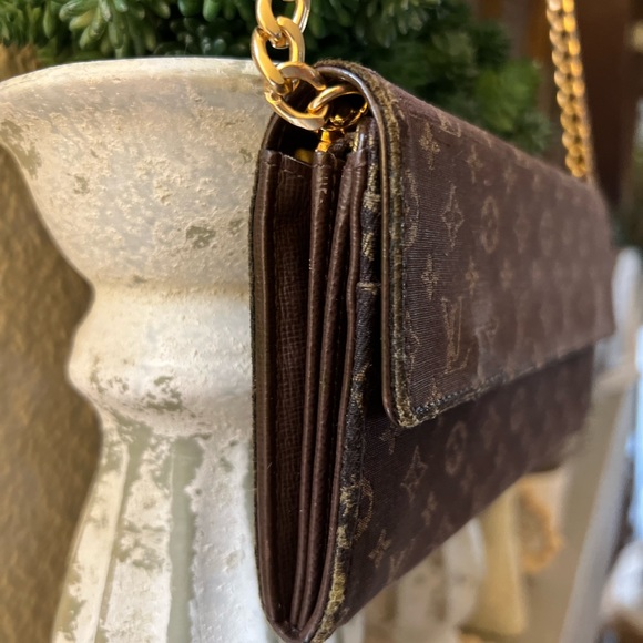 Louis Vuitton Brown Monogram Mini Lin Canvas Porte Tresor International Wallet - Picture 8 of 15
